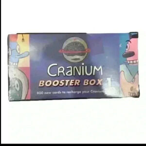 Cranium vintage 1998 sealed booster box 1